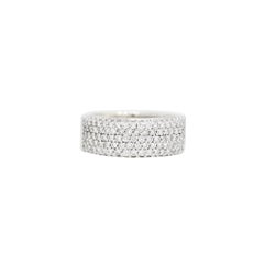 Sonia B. Natural 1.70 Carat Diamond Pave 18-Karat Fashion Ring In Stock