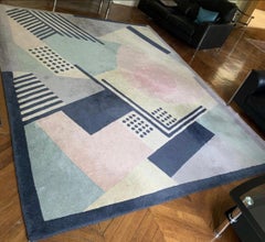 Tapis Art déco cubiste Sonia Delaunay, Carpet Edition, modèle « 1930 »