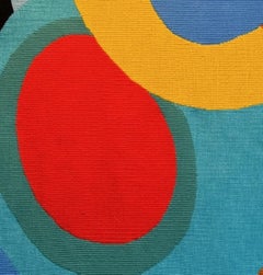 Sonia Delaunay, "Icare" 1971 Original Hand-woven Tapestry
