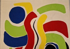 Sonia Delaunay -"Les jeux d’enfants" - French Wool Tapestry