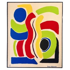 Sonia Delaunay -"Les jeux d’enfants" - French Wool Tapestry