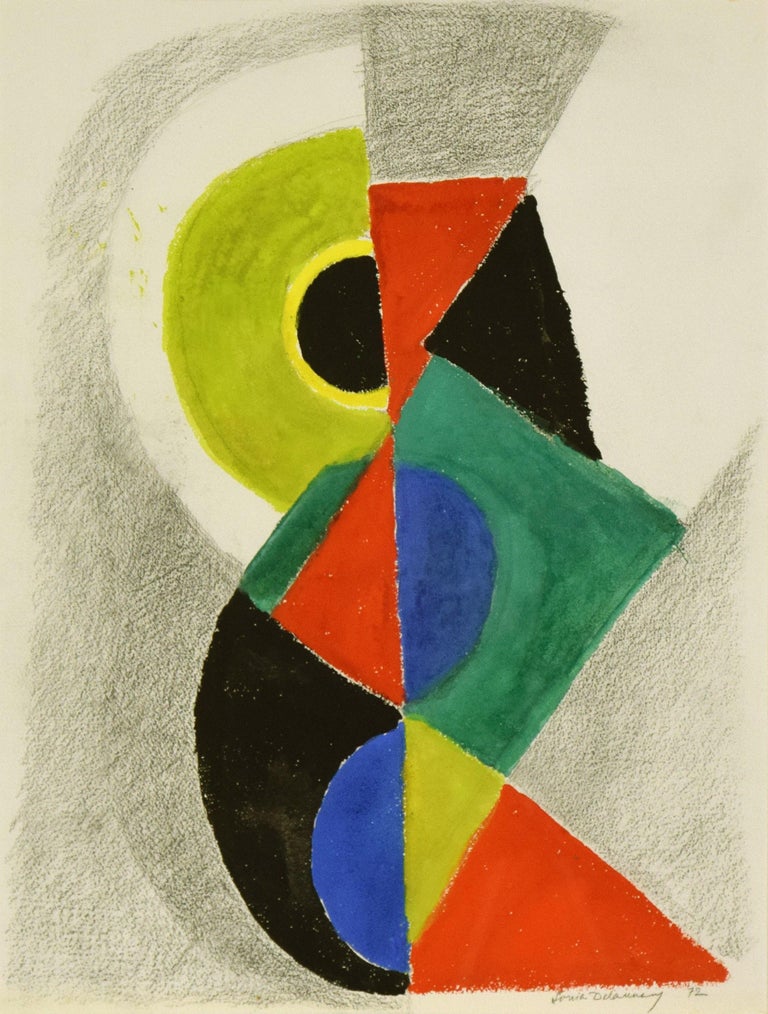 Sonia Delaunay Rythme Couleur By Sonia Delaunay Abstract Art