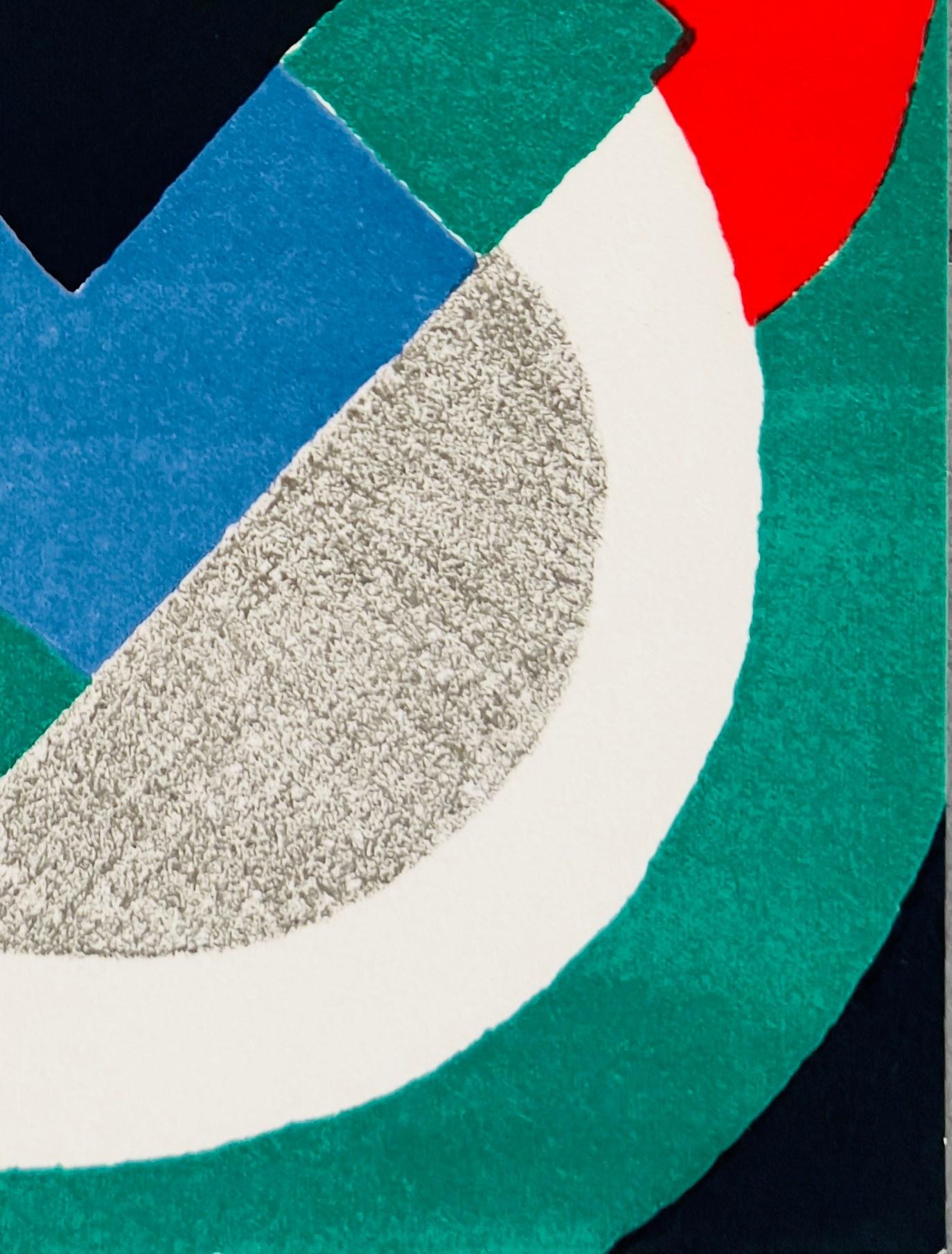 Sonia Delaunay (1885-1979) - Abstrakte Komposition

Lithographie von 1969.

Abmessungen des Werks: 31 x 23,5 cm

Verlag: San Lazzaro, Paris.

Das Werk ist in ausgezeichnetem Zustand.

Schneller und sicherer Versand.