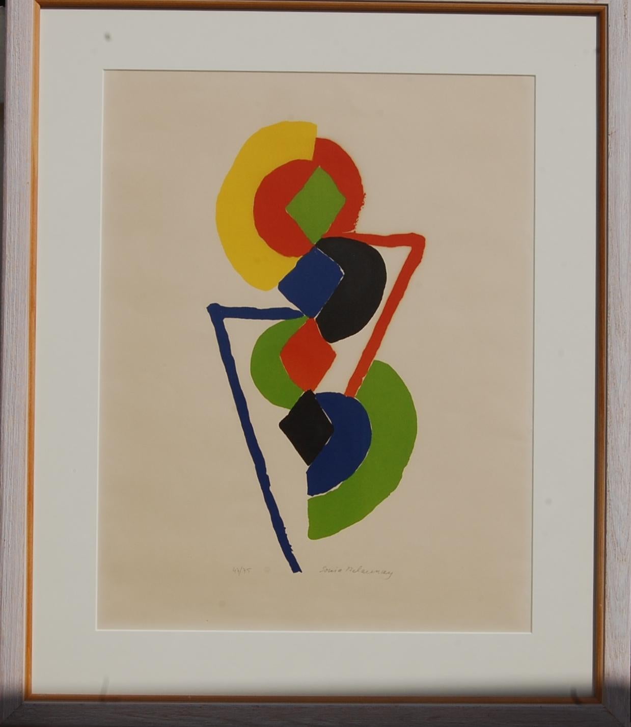 Abstract Geometric - Print by Sonia Delaunay