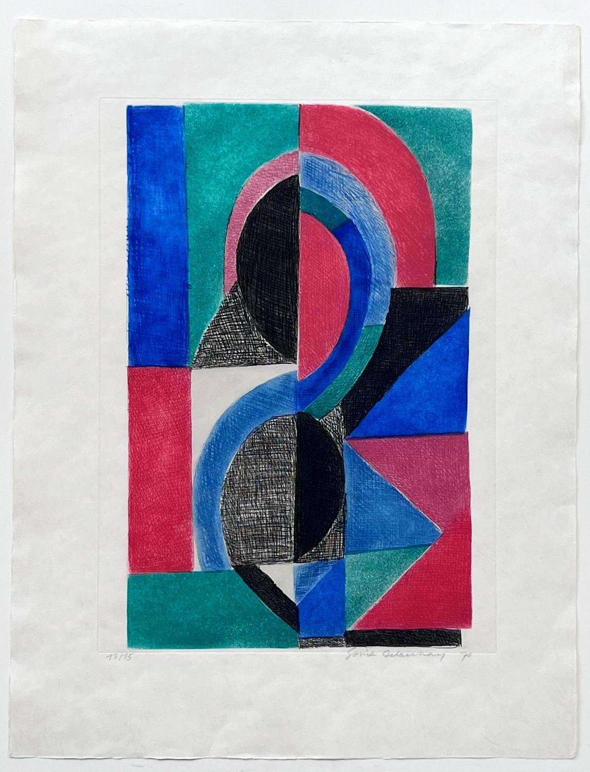 Avec moi-même - Print by Sonia Delaunay