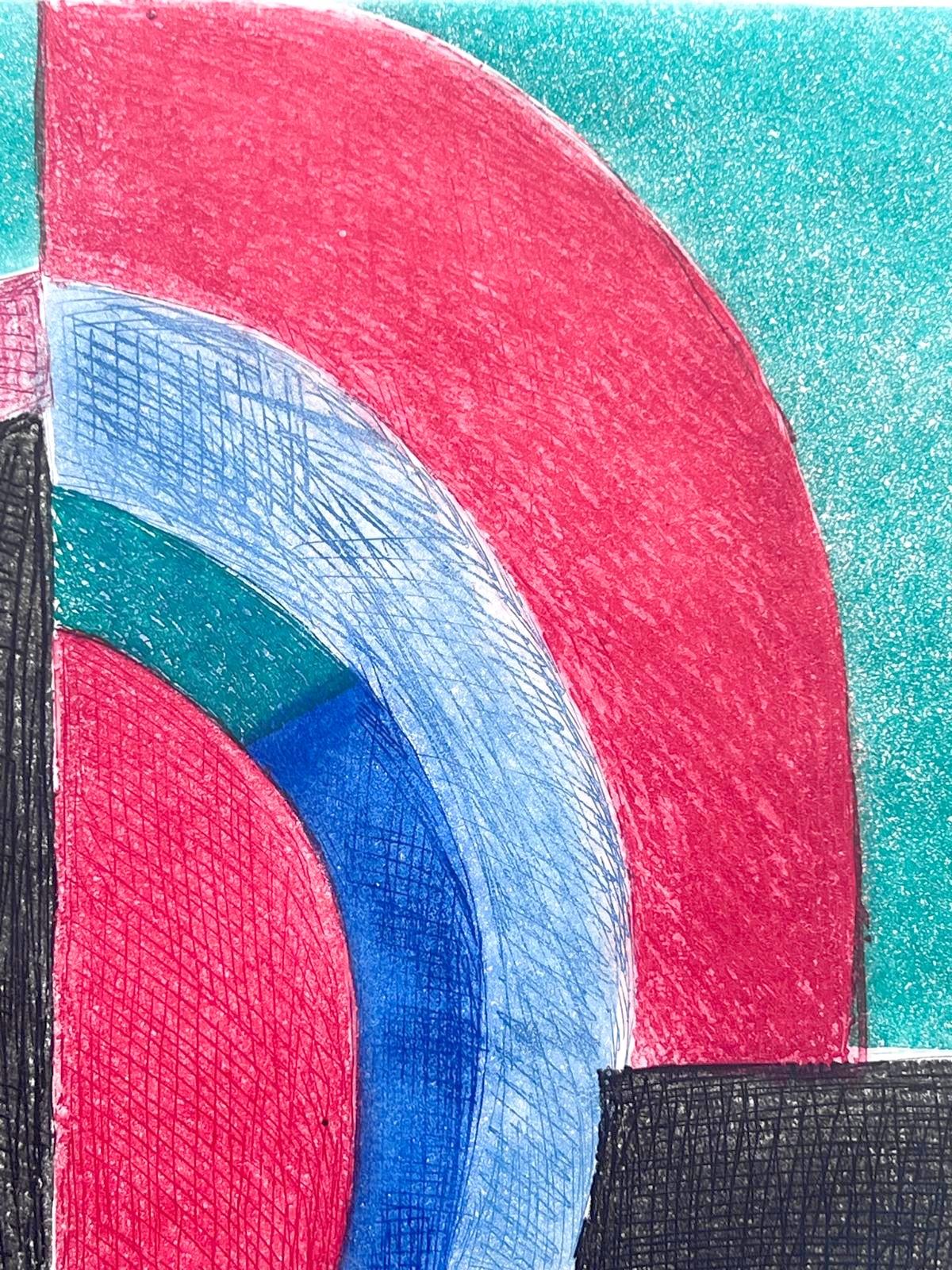 Avec moi-même - Abstract Print by Sonia Delaunay