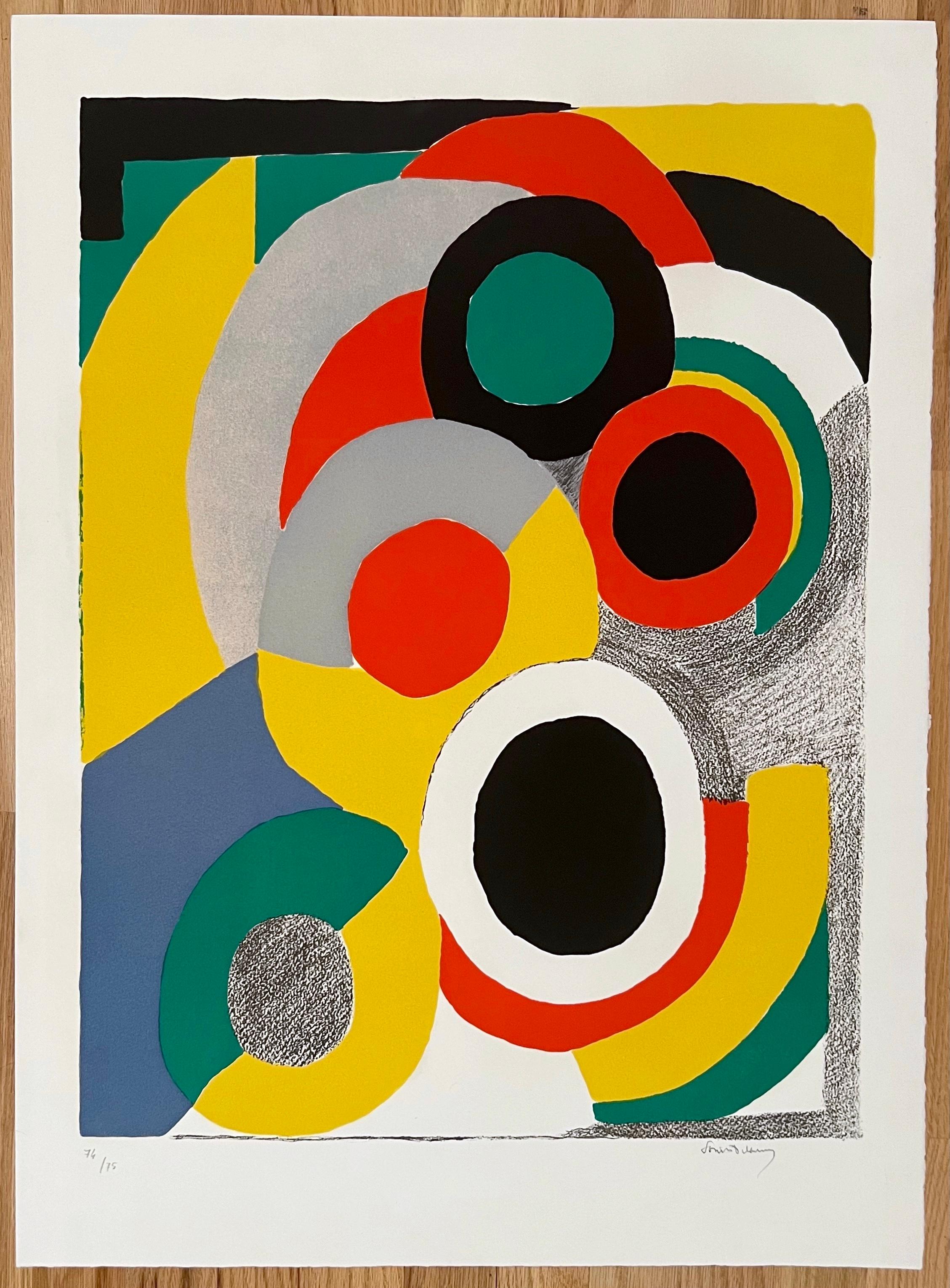 Ballons Jaunes - Print by Sonia Delaunay