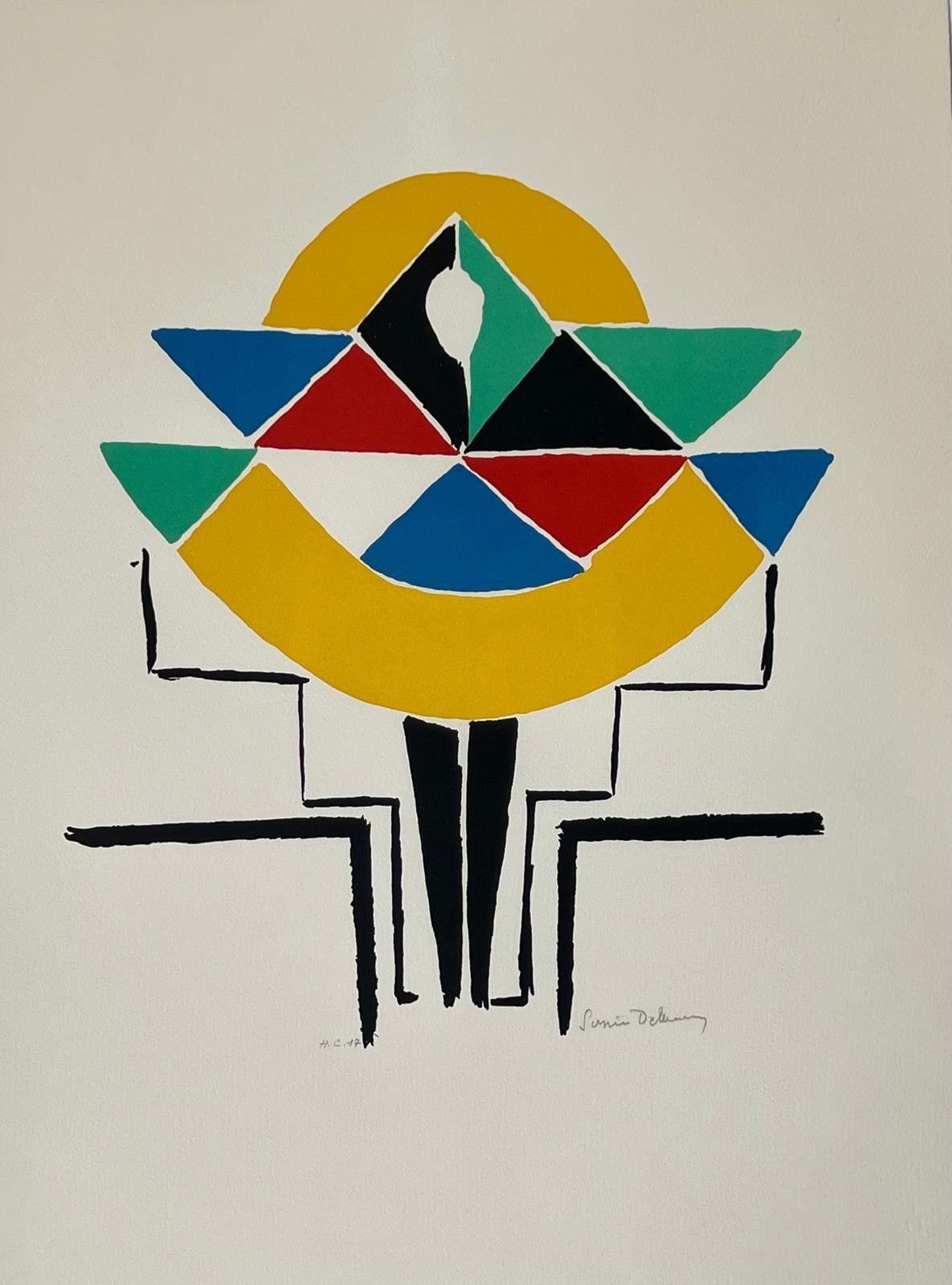 Sonia Delaunay Abstract Print - Carnaval