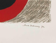 Orphique-Komposition - Lithographie von Sonia Delaunay - 1970