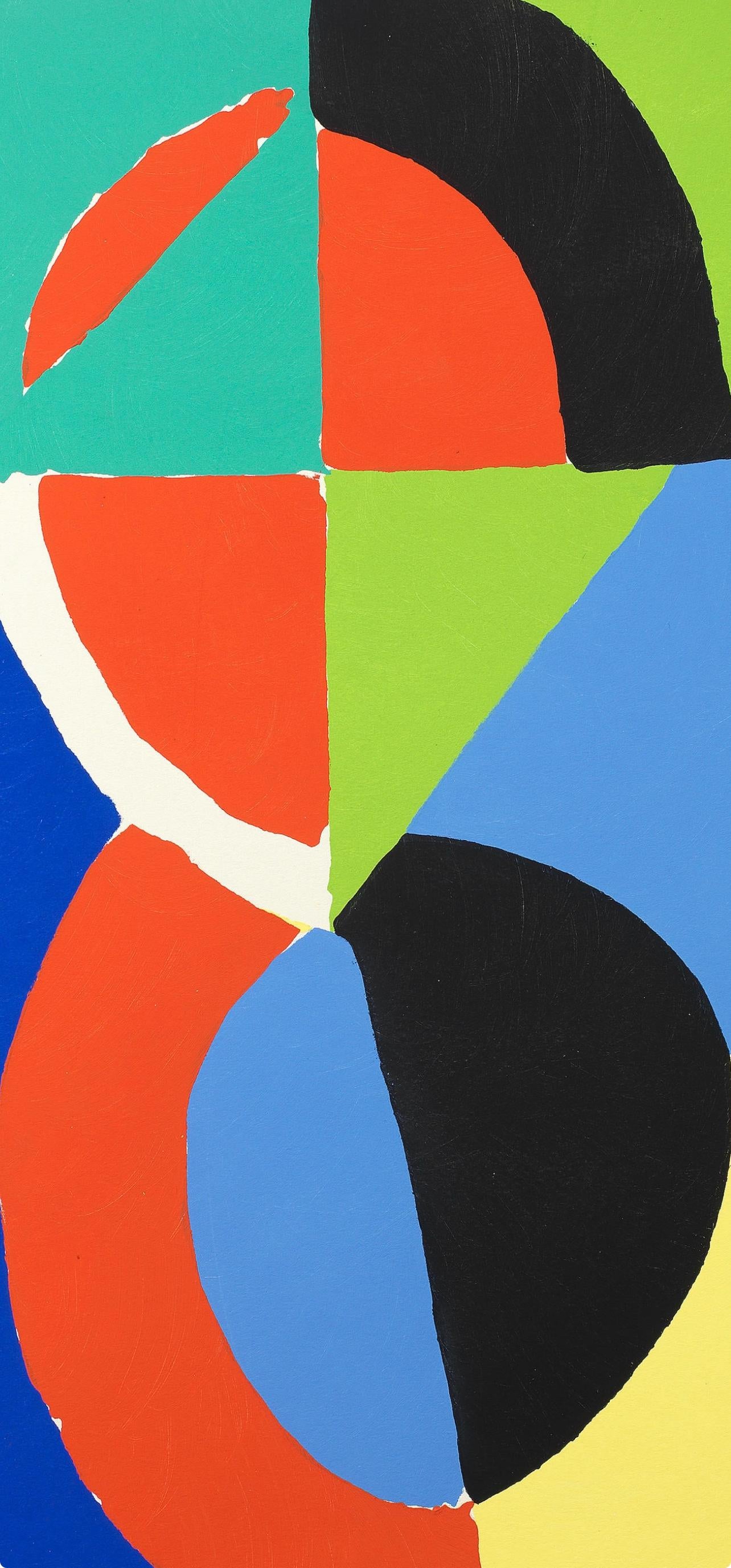 Composición, Société internationale d'art XXe siècle - Print de Sonia Delaunay