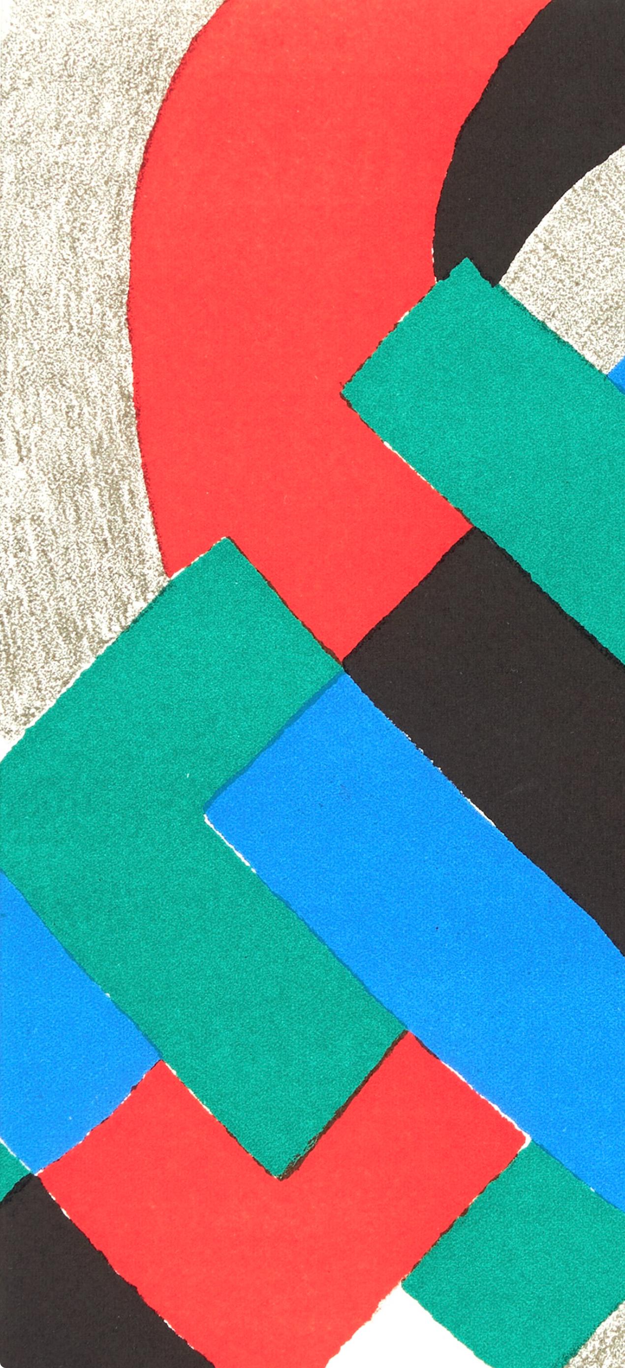 Composizione, Société internationale d'art XXe siècle - Print di Sonia Delaunay