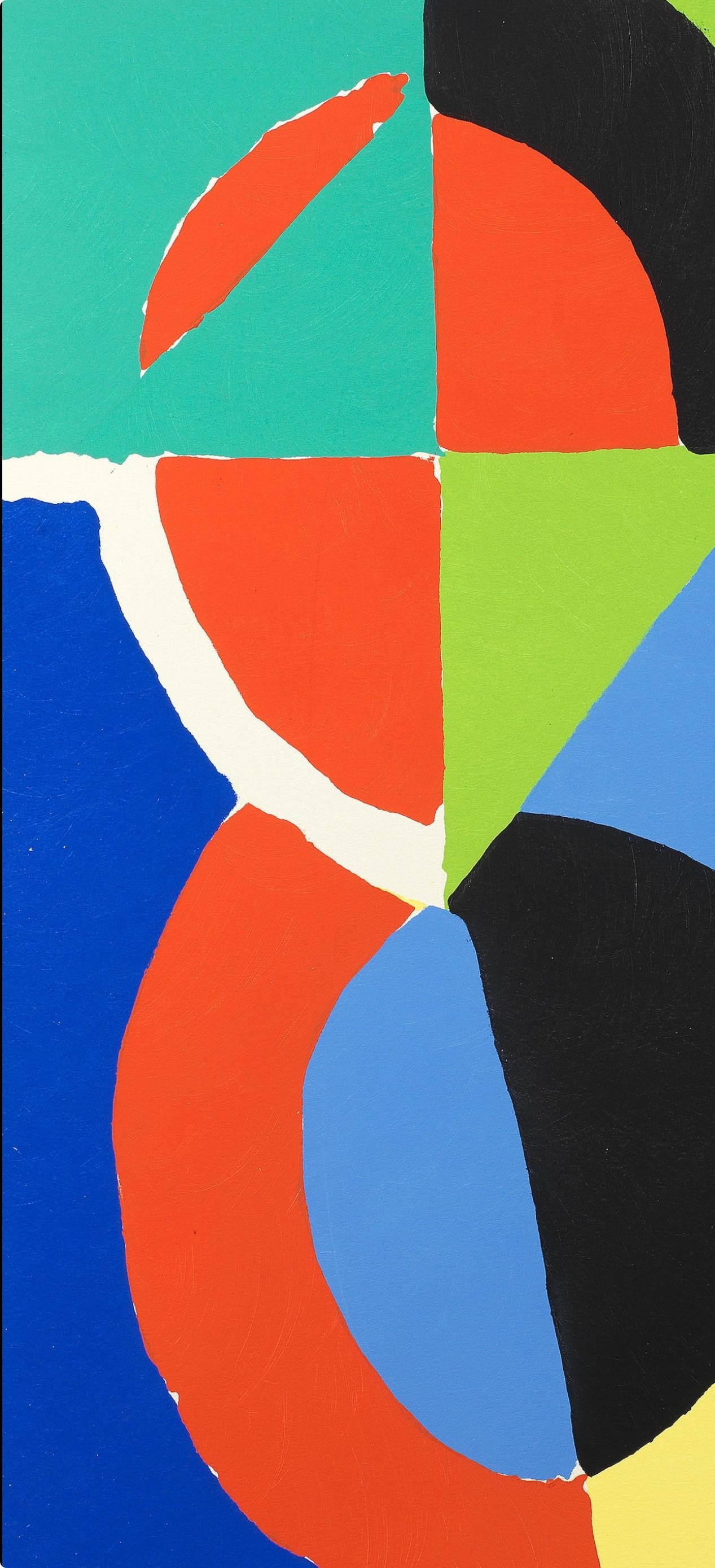 Composición, Société internationale d'art XXe siècle - Print Orfista de Sonia Delaunay
