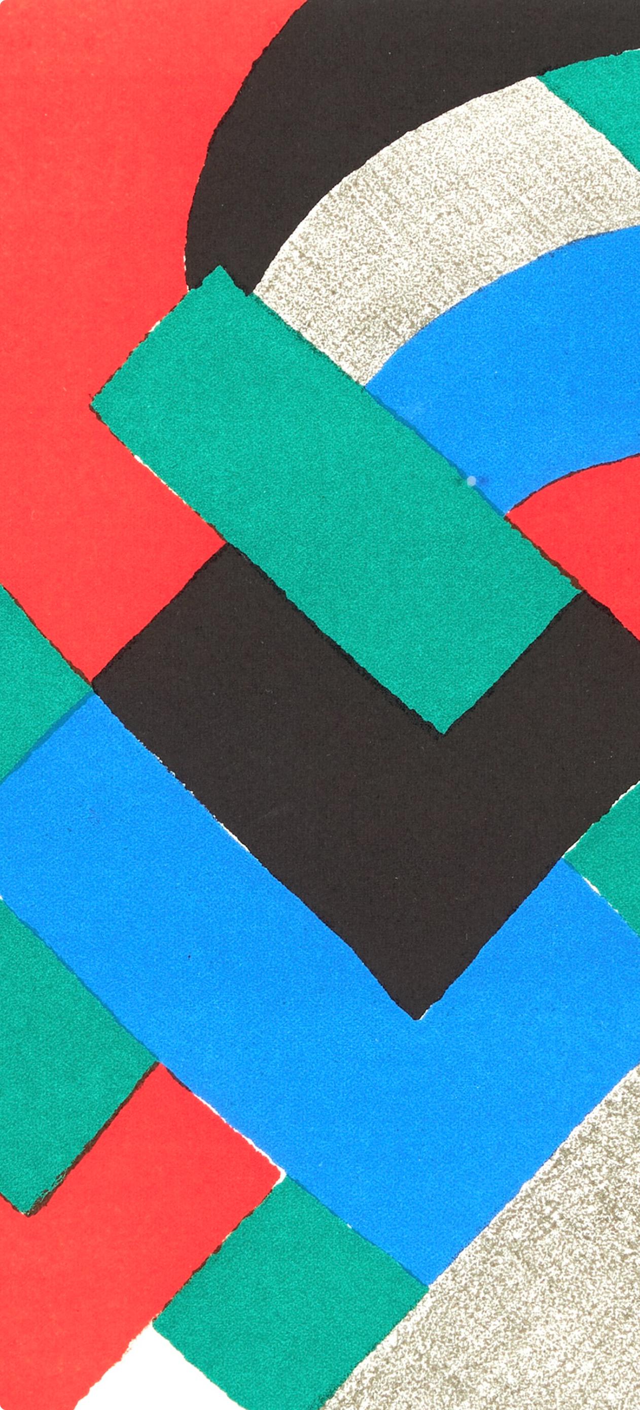 Composizione, Société internationale d'art XXe siècle - Print Orfismo di Sonia Delaunay