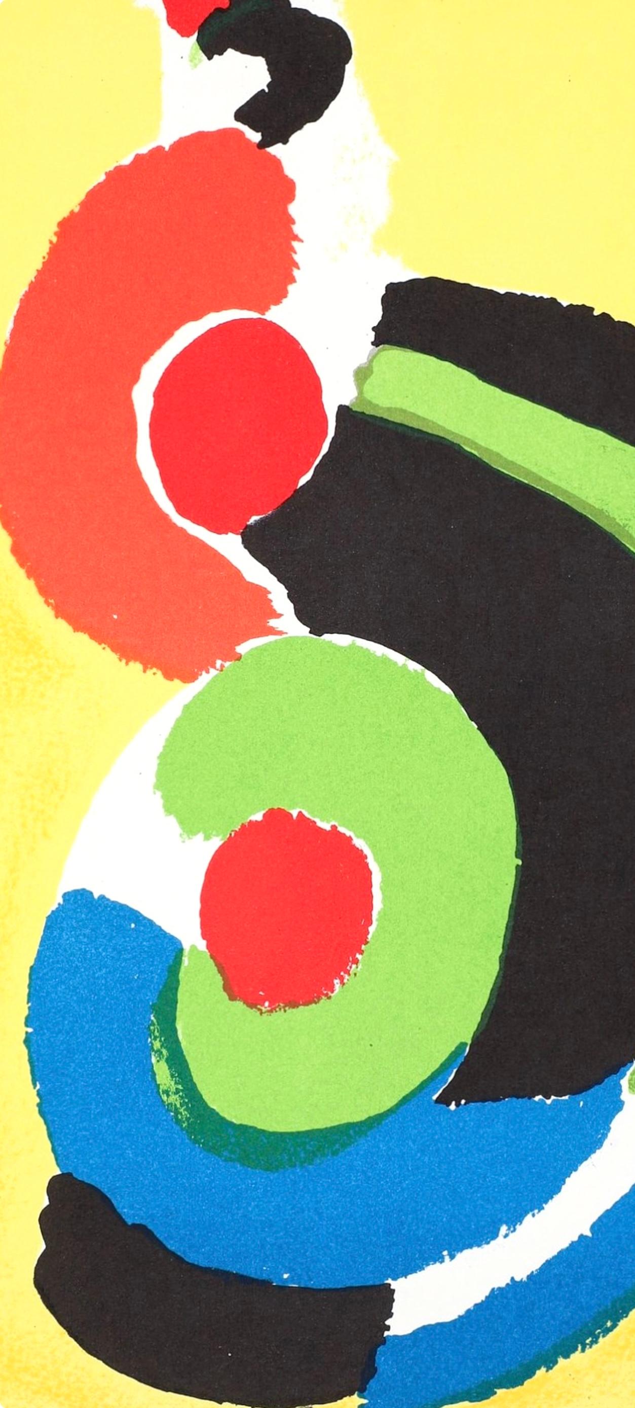 Danseuse espagnole, Sociedad Internacional de Arte del Siglo XX - Print de Sonia Delaunay
