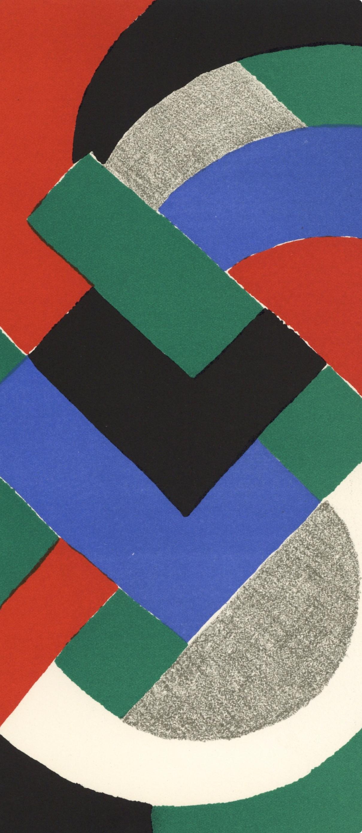 Delaunay, Composition, XXe Siècle (after) - Print by Sonia Delaunay