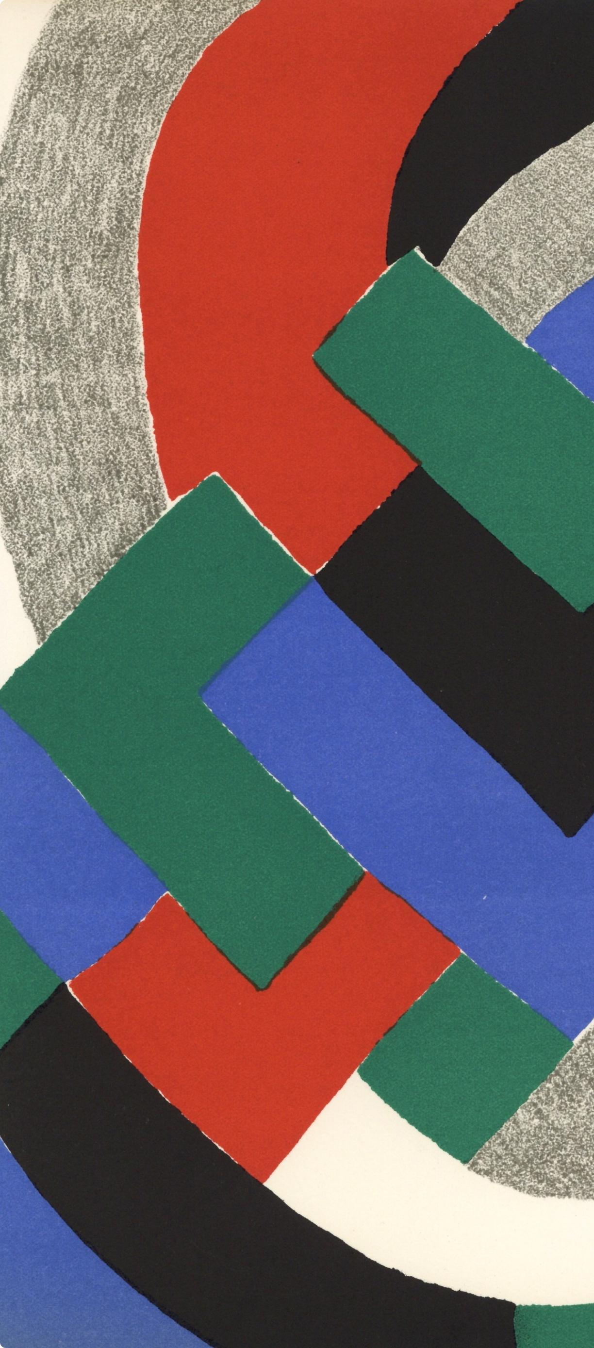Delaunay, Composition, XXe Siècle (after) - Modern Print by Sonia Delaunay