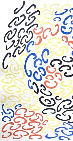 Delaunay, Planche No. 10, Kompositionen, Farben, Ideen: Sonia Delaunay (nach)