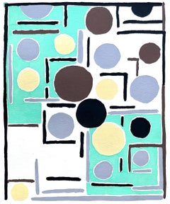 Delaunay, Planche No. 15, Kompositionen, Farben, Ideen: Sonia Delaunay (nach)