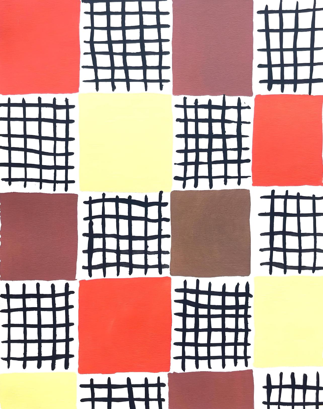 Delaunay, Planche No. 7, Compositions, couleurs, idées : Sonia Delaunay (d'après)