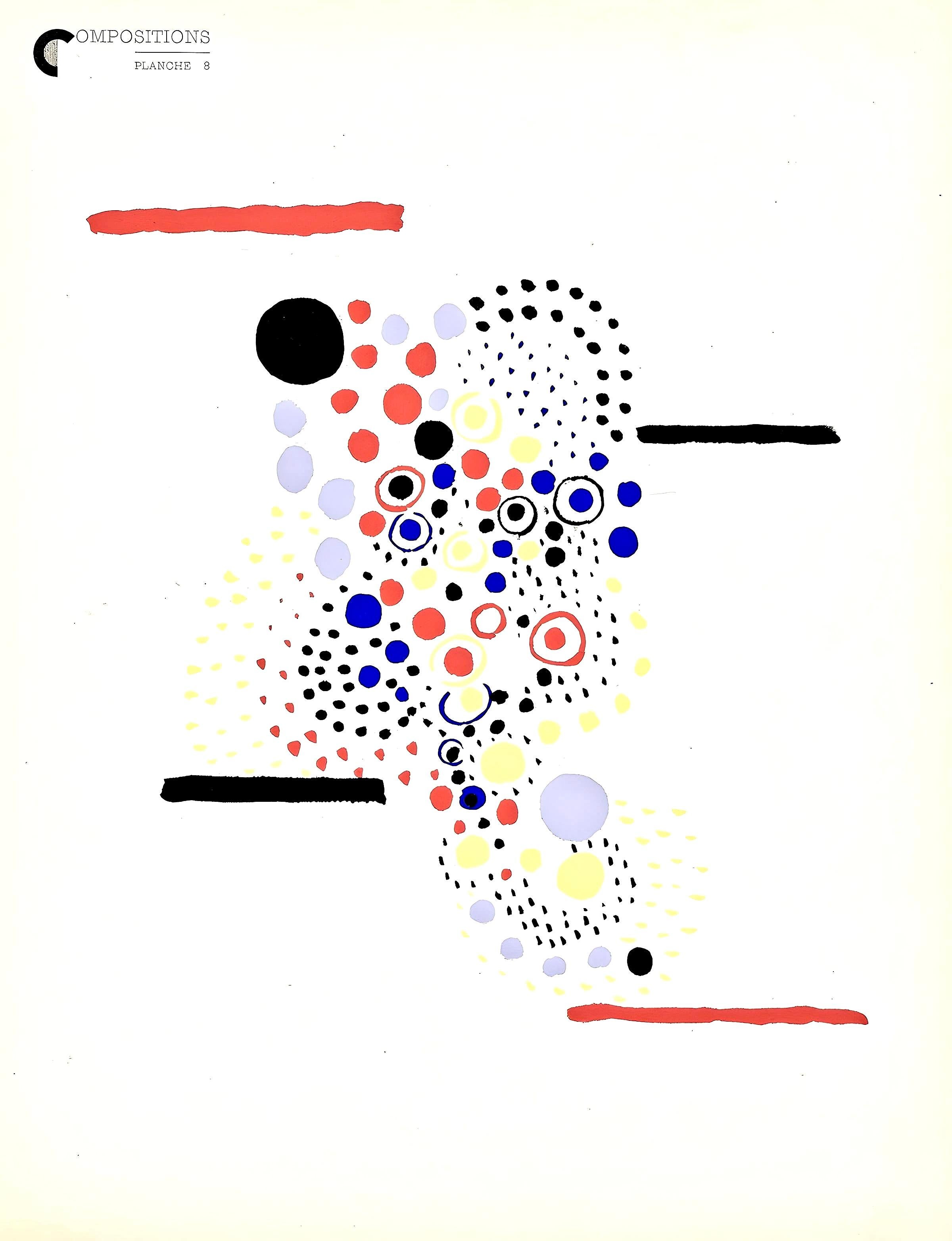 Delaunay, Planche No. 8, Compositions, couleurs, idées : Sonia Delaunay (d'après) en vente 5