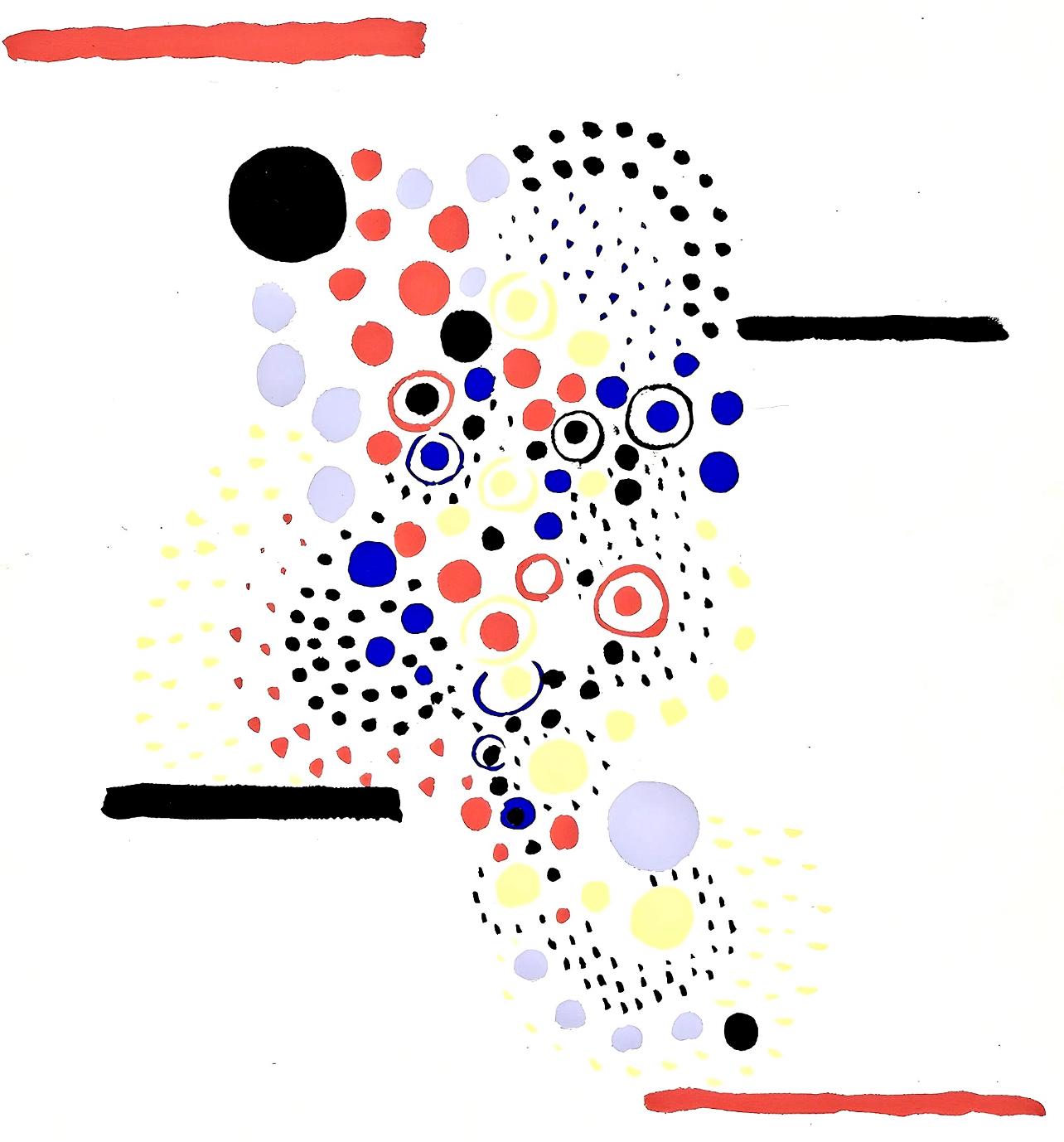 Delaunay, Planche No. 8, Kompositionen, Farben, Ideen: Sonia Delaunay (nach)