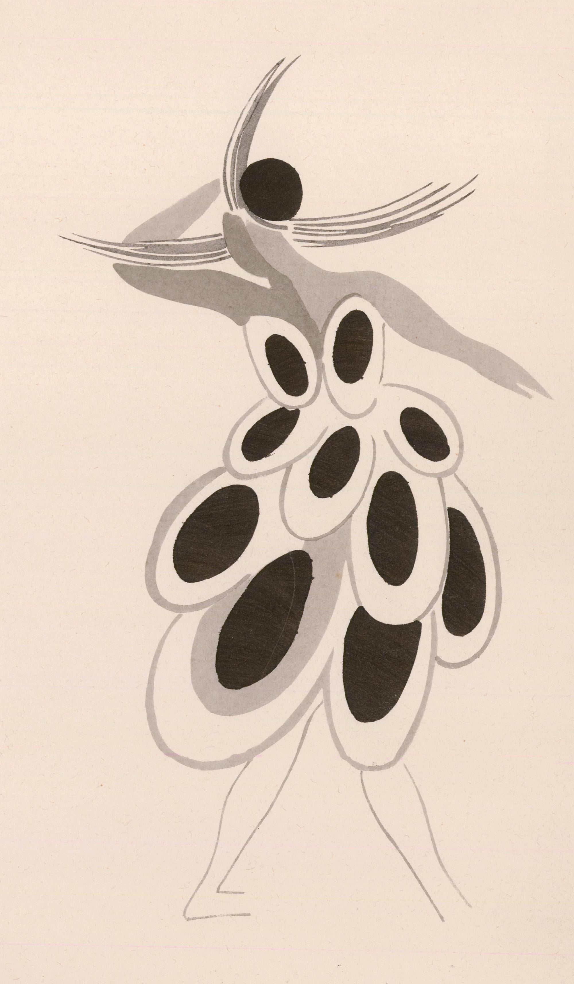 Delaunay, Sonia. 
Ses Peinture, Ses Objets, Des Tissus Simultanes, Ses Modes.
This Plate: 11, 1922-1923.
Paris, Librarie des Arts Decoratifs, ca. 1925.
Original pochoir process print.