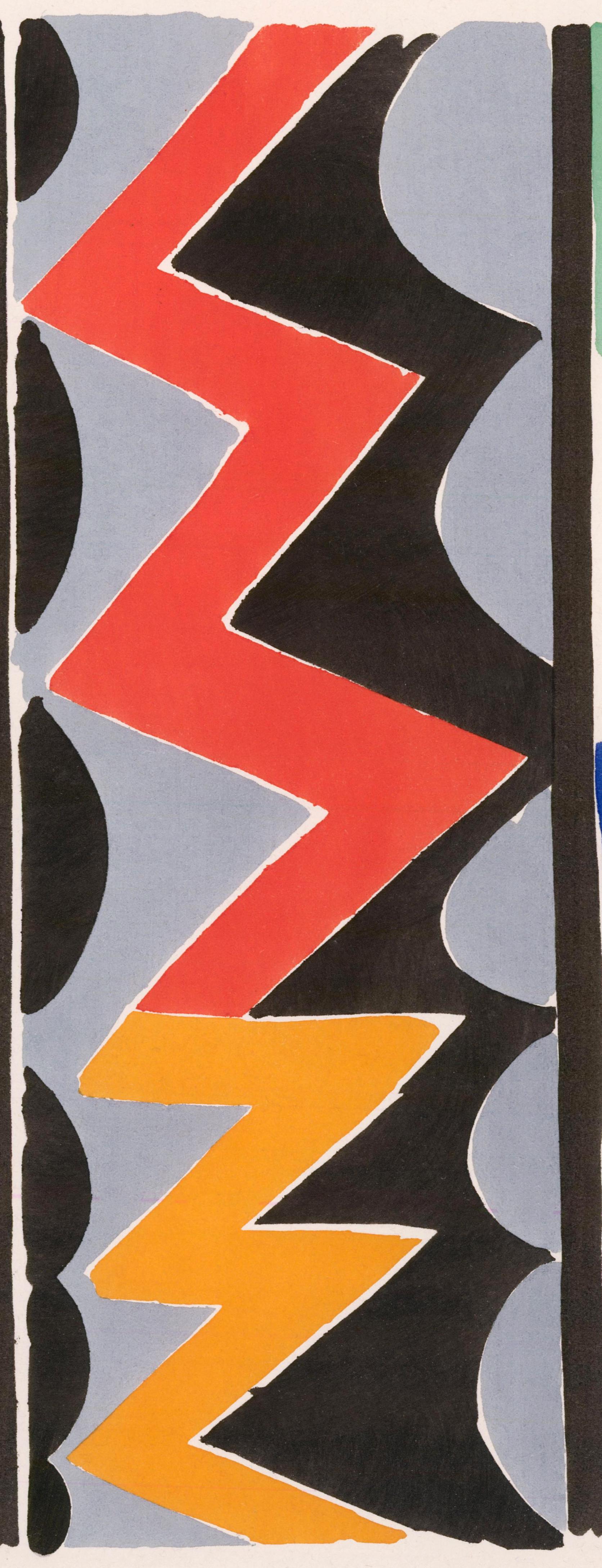 Geometric Design - Art Deco Print by Sonia Delaunay