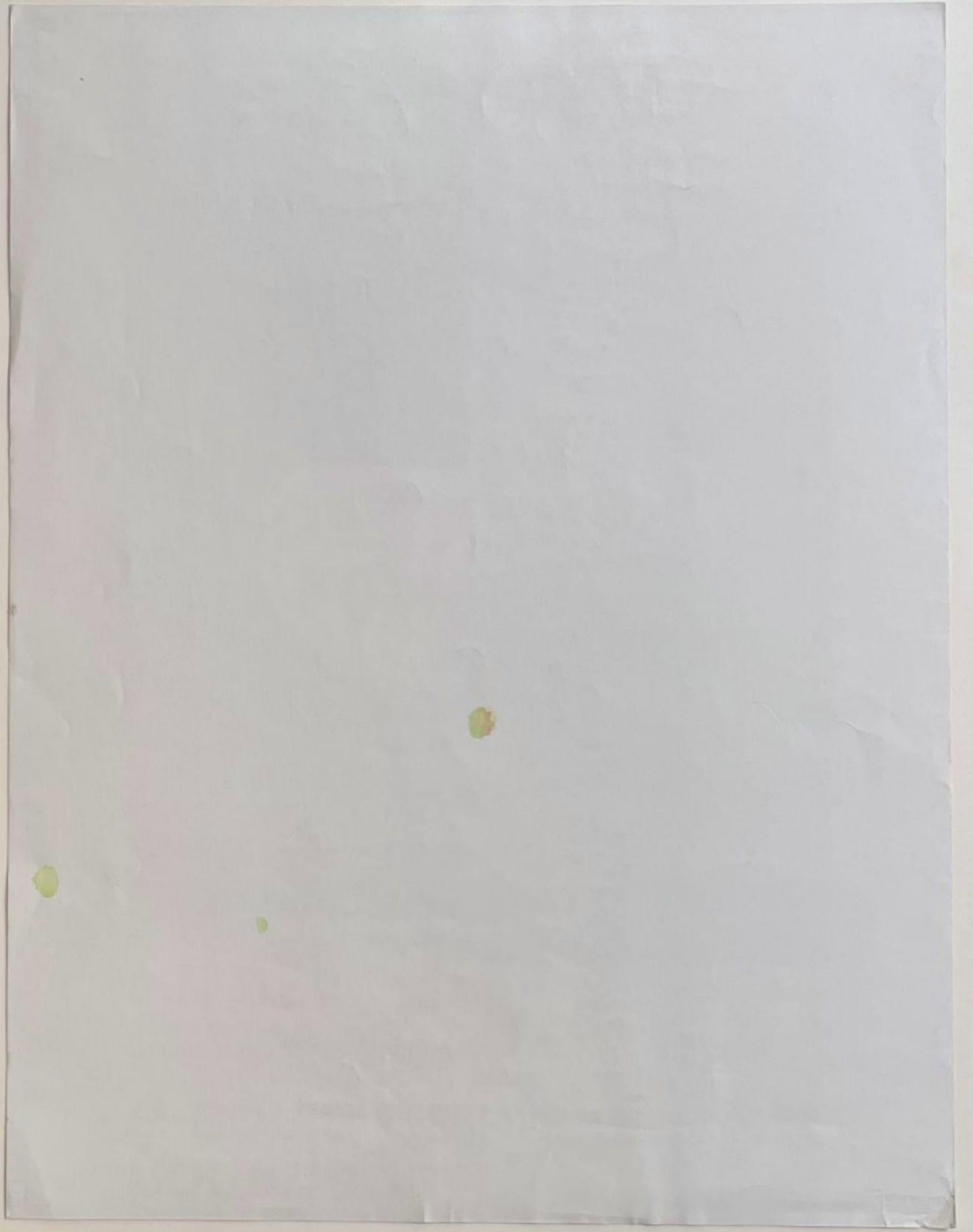 Rare affiche Hommage à Sonia Delaunay (de la succession du marchand d'art Andre Zarre) en vente 3