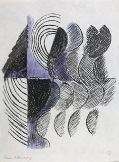 "Juste Present" by Tristan Tzara plate 8