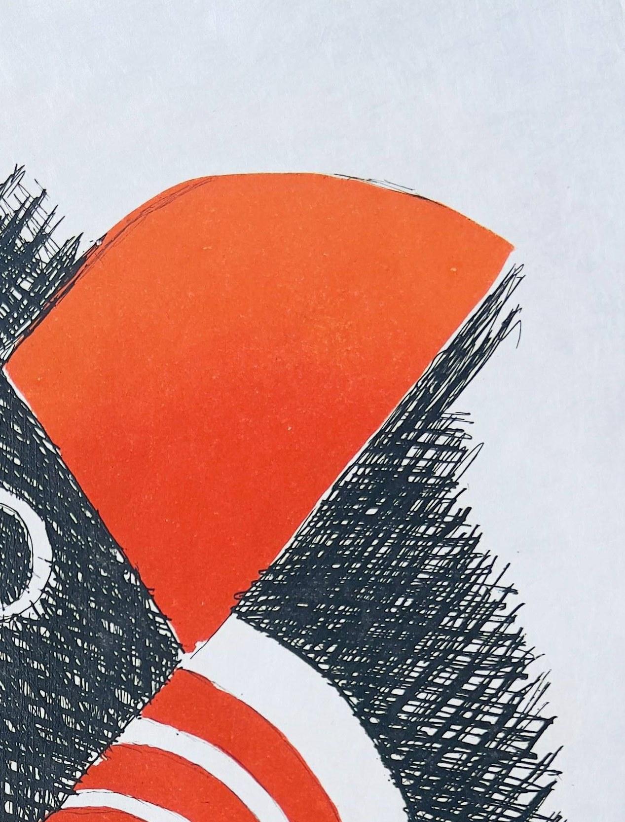 Sonia Delaunay (1885-1979) - Juste Présent

Lithograph from 1961.

Dimensions of work: 38 x 28 cm

Publisher: Lacourière et Frélaut, Paris.

The work is in Excellent condition.

Fast and secure shipment.