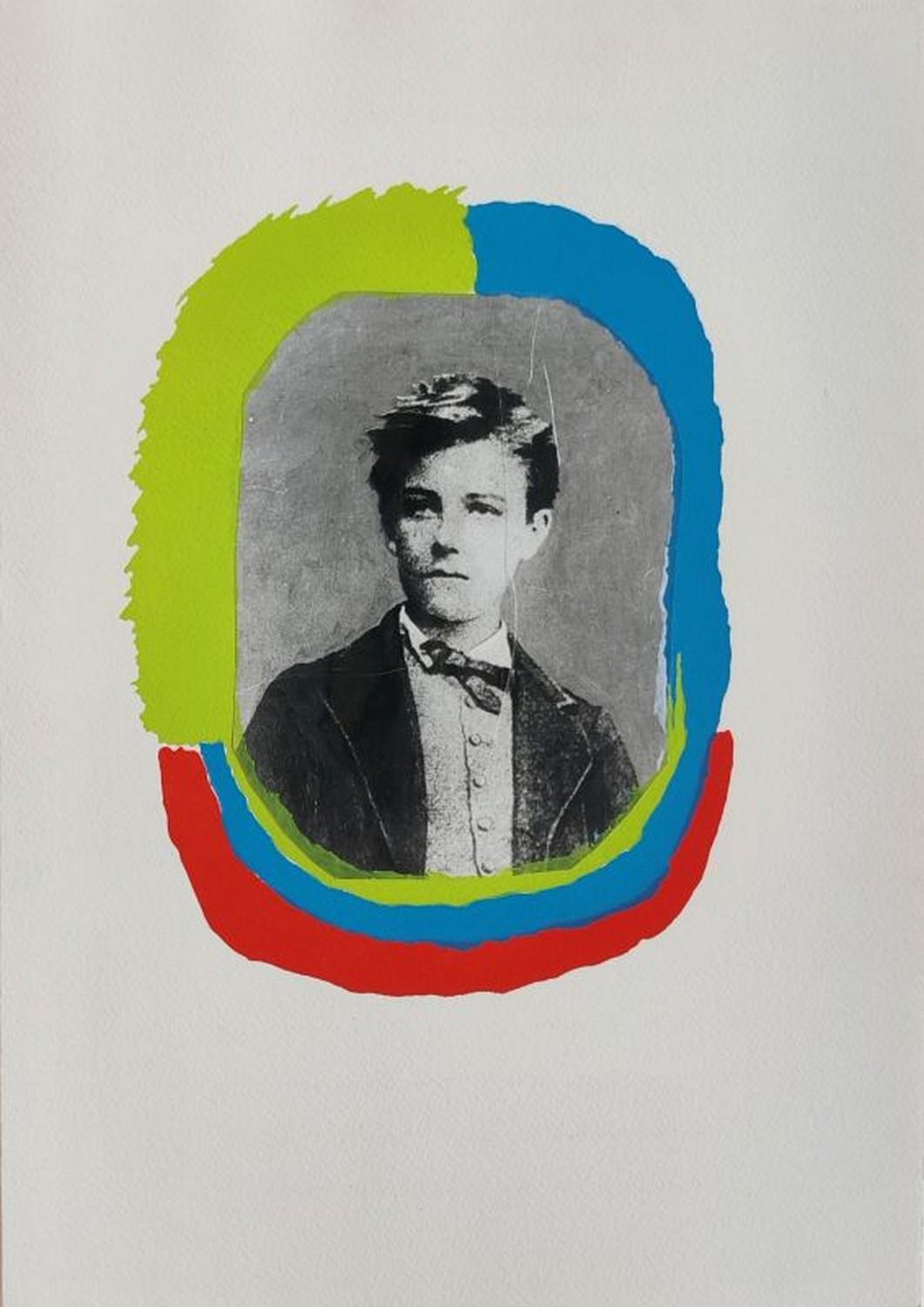 Abstract Print Sonia Delaunay - Les éclairages de Rimbaud 