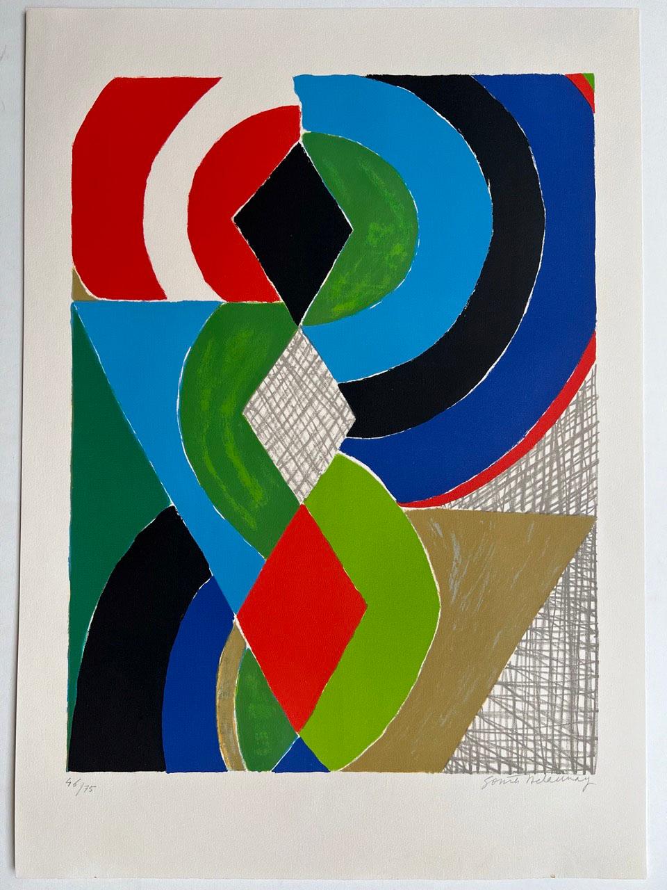 No title - Print by Sonia Delaunay