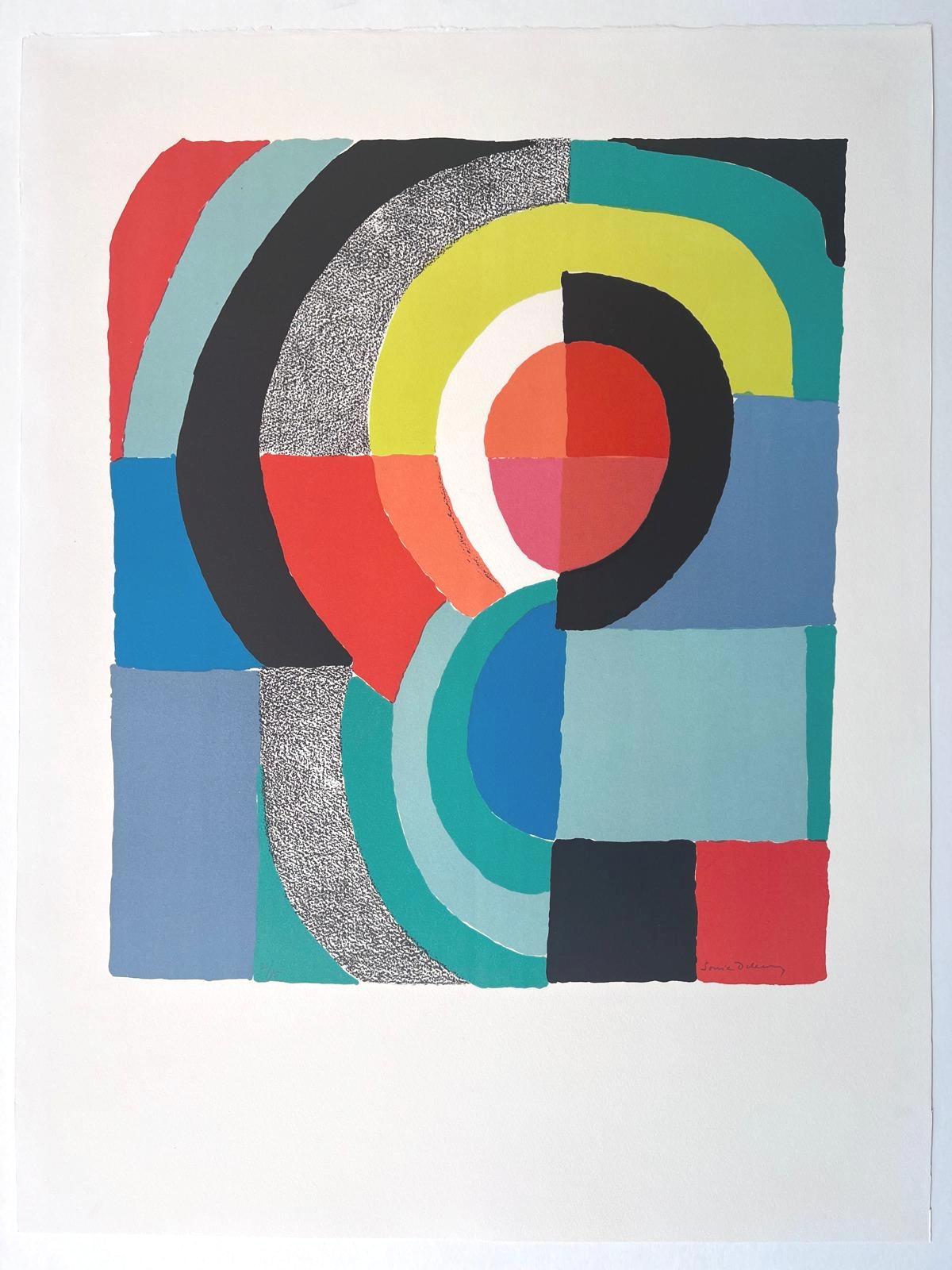 No title - Print by Sonia Delaunay