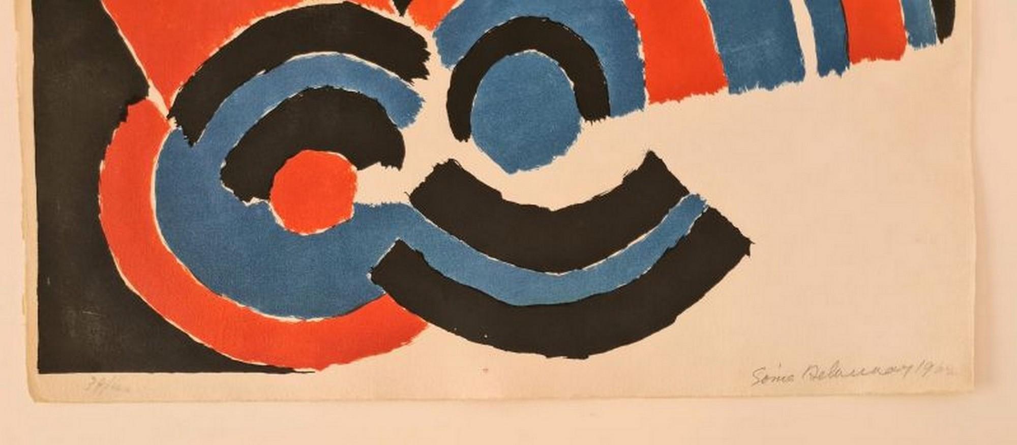 No title - Print by Sonia Delaunay