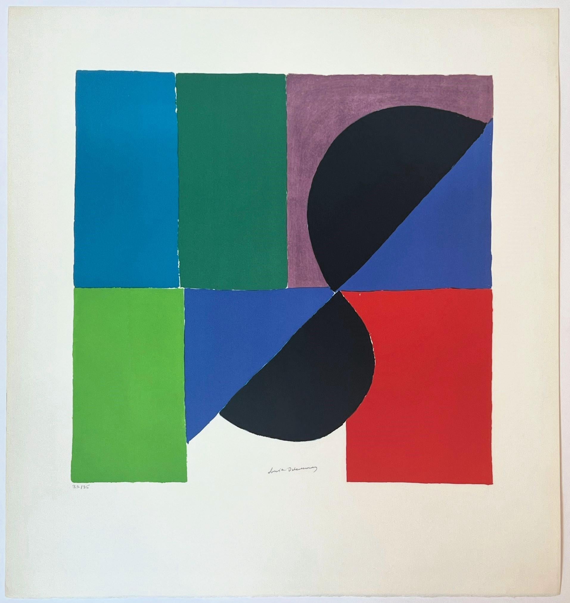 Nocturne matinale – Print von Sonia Delaunay