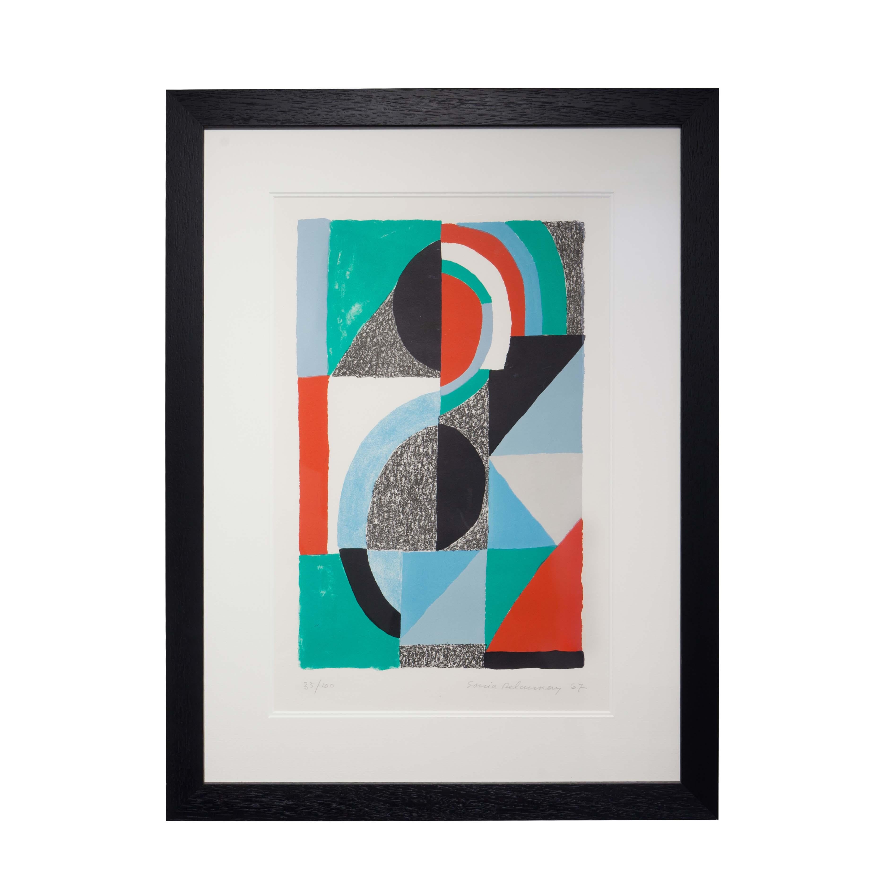 Oriflamme - Print by Sonia Delaunay