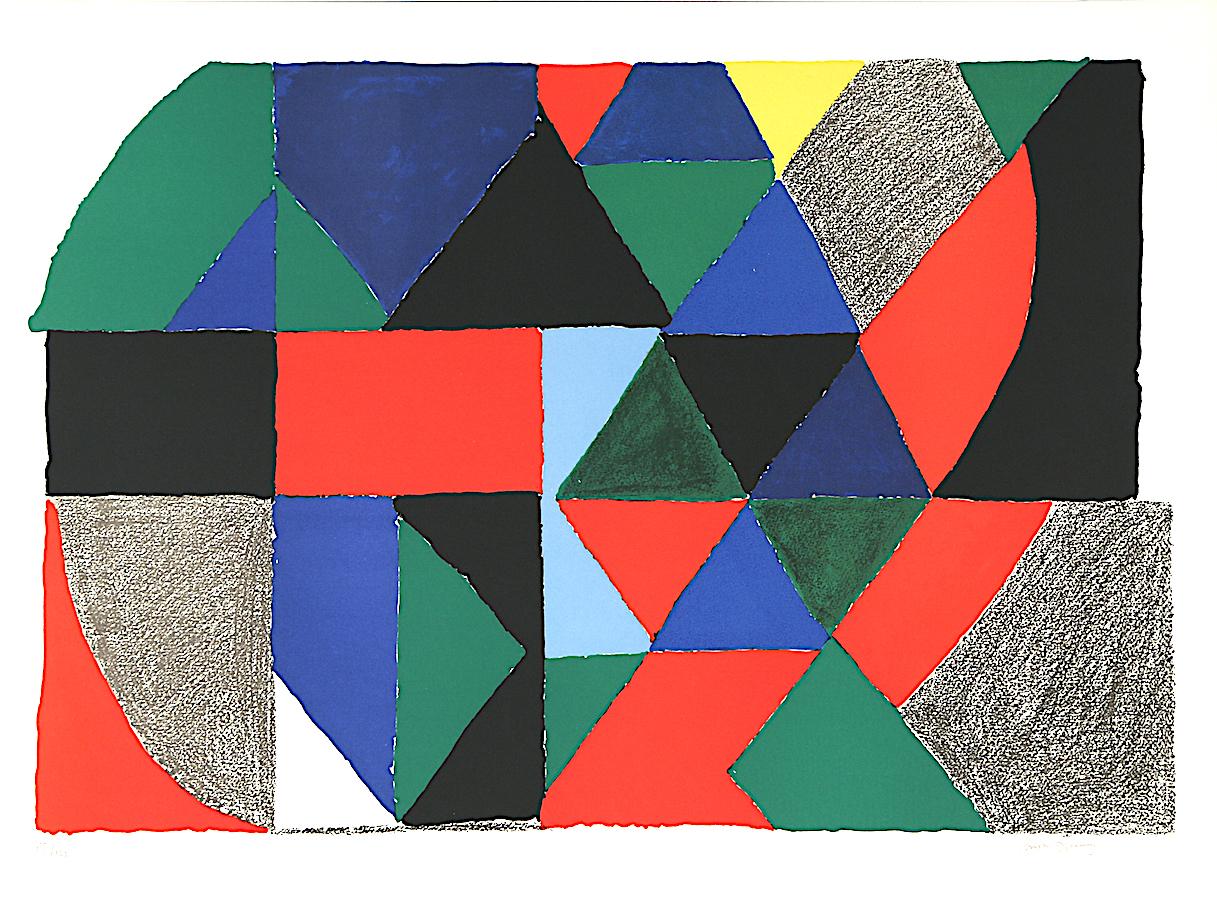 Abstract Print Sonia Delaunay - Polyphonie