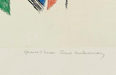 Rythm abstrait coloré géométrique Delaunay Orphisme cubiste effets optiques modernes