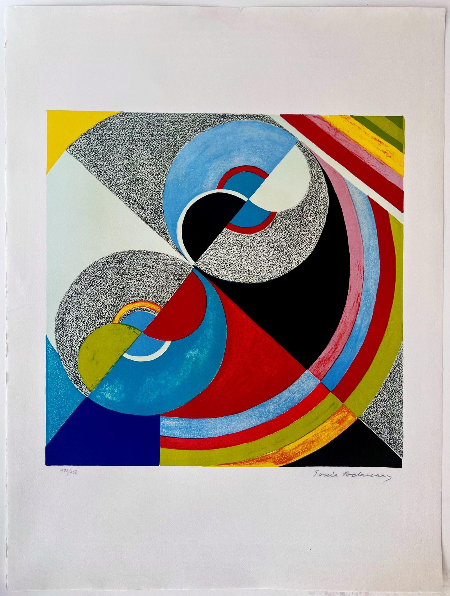 Ritmo de color - Print de Sonia Delaunay