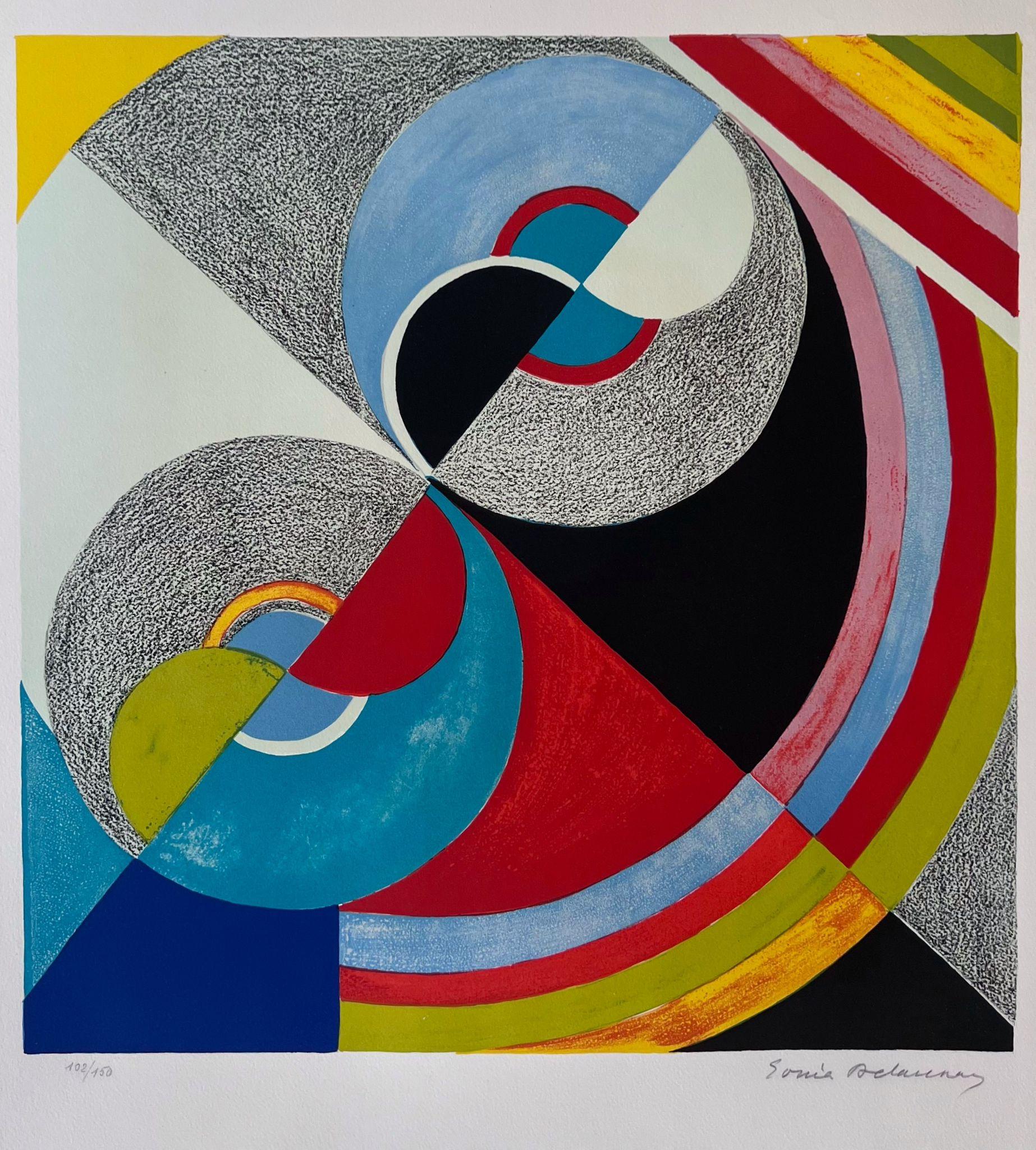 Ritmo de color - Print Abstracto de Sonia Delaunay