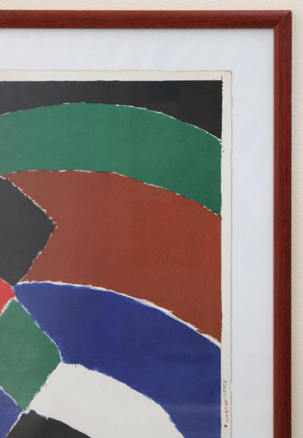 Rythme-couleur - Hand-signed and numbered original lithograph, 1962 For Sale 1