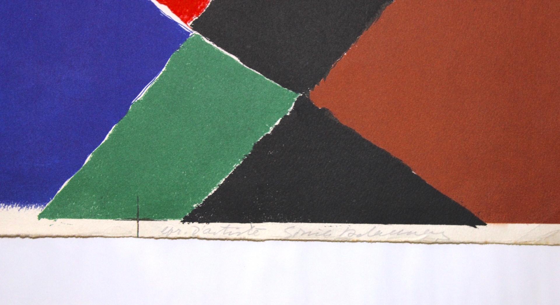 Rythme-couleur - Hand-signed and numbered original lithograph, 1962 For Sale 3