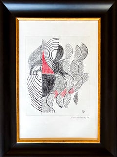 Sonia Delaunay (1885-1979) - Komposition - Radierung auf Papier - 1964