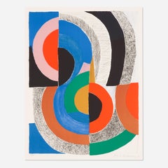 Sonia Delaunay 'Hippocampe' Signed Limited Edition Lithograph Print