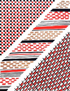 Sonia Delaunay, Plate No. 13, from Compositions, Colors, Ideas, 1930 (after)