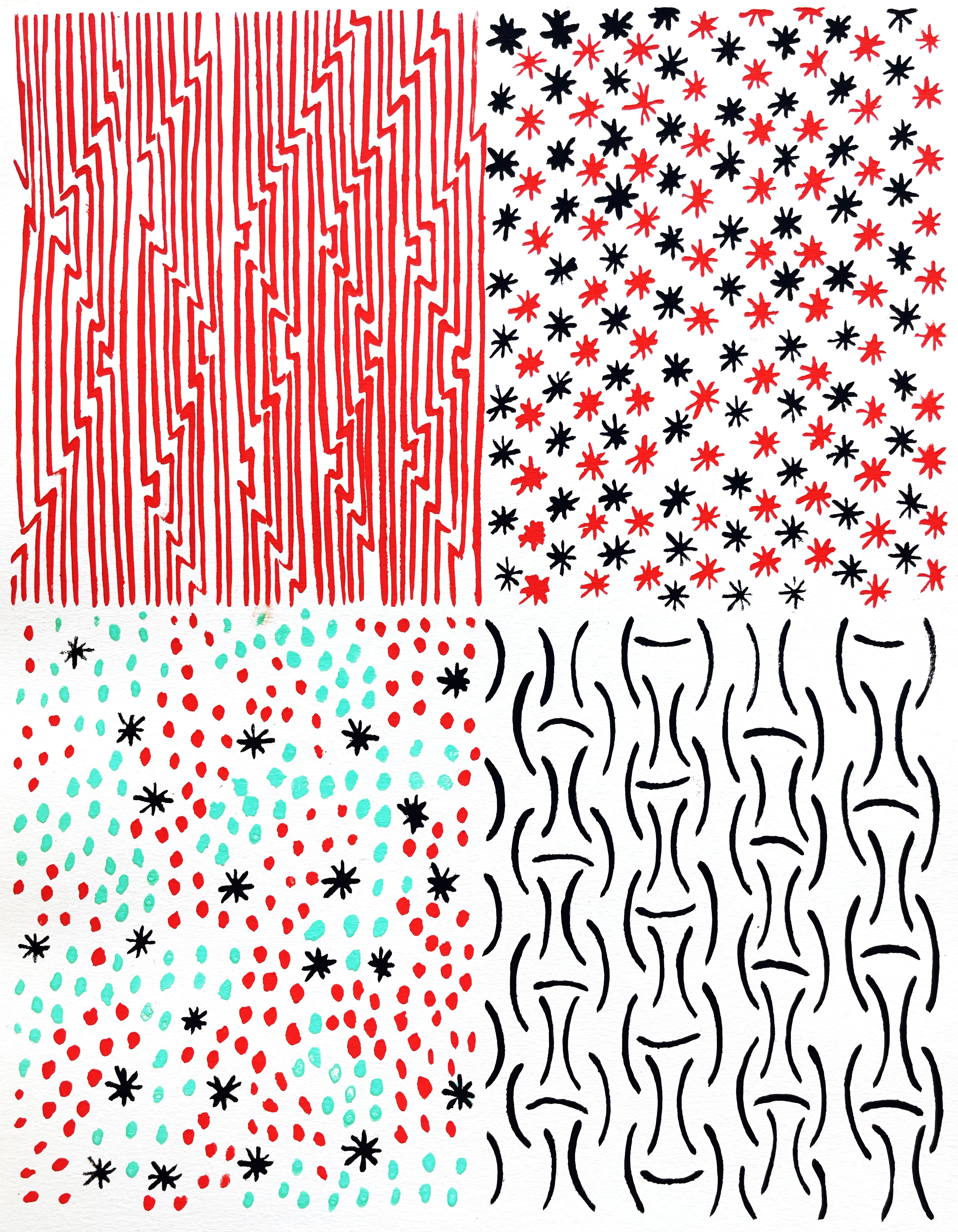 This exquisite lithograph and pochoir after Sonia Delaunay (1885–1979), titled Planche No. 23 (Plate No. 23), from the folio Compositions, couleurs, idees, Sonia Delaunay (Compositions, Colors, Ideas, Sonia Delaunay), originates from the 1930