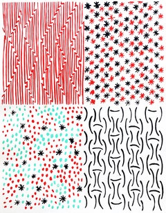 Sonia Delaunay, planche n° 23, tirée de Compositions, couleurs, idées, 1930 (after)