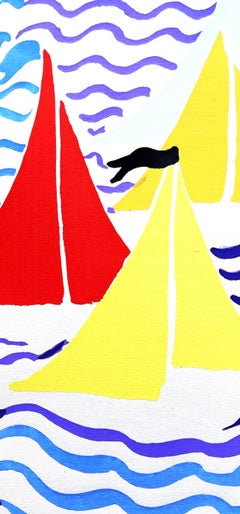 Sonia Delaunay, Tafel Nr. 25, aus Kompositionen, Farben, Ideen, 1930 (nach)
