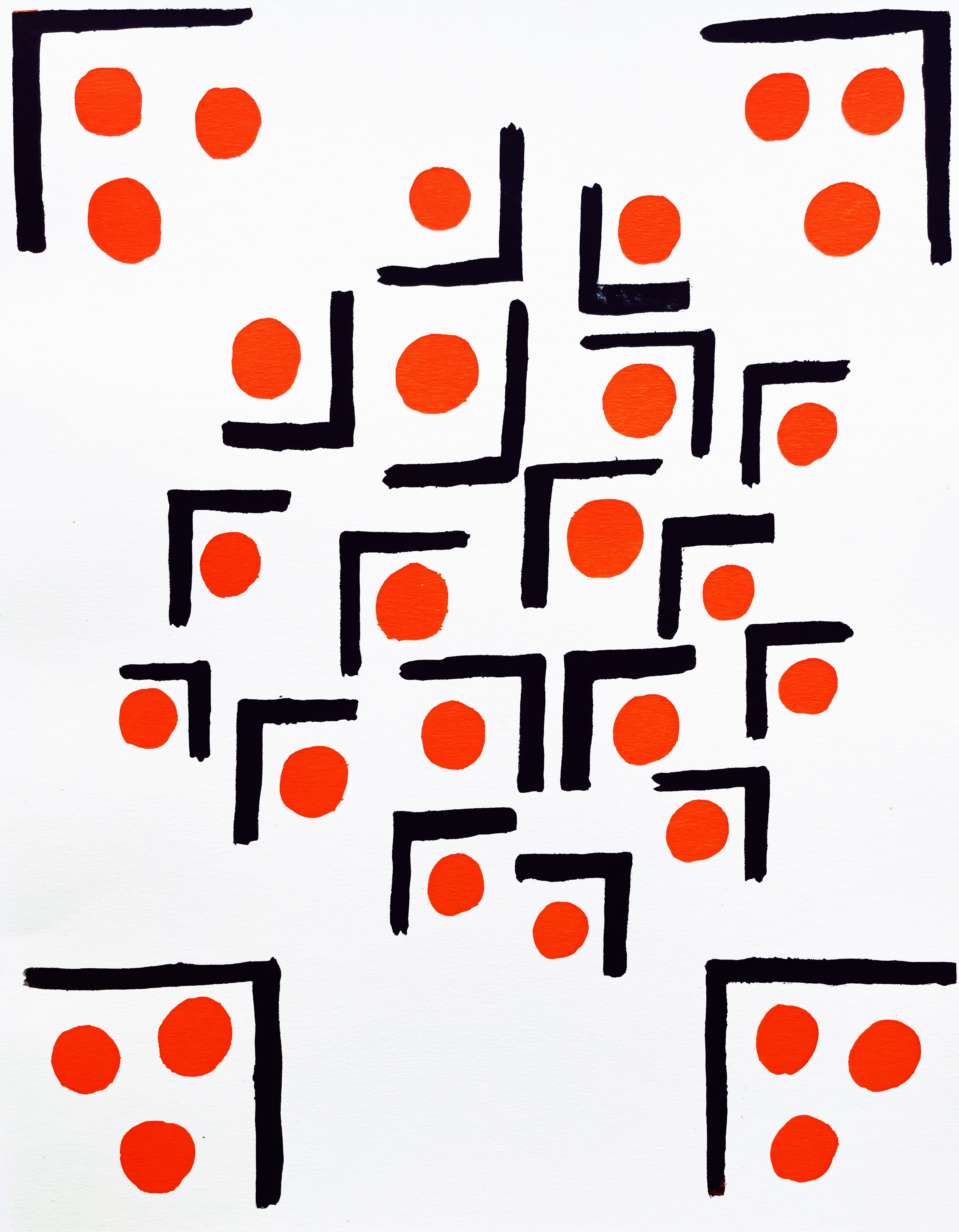 Cette exquise lithographie et pochoir d'après Sonia Delaunay (1885-1979), intitulée Planche No. 29, tirée de l'in-folio Compositions, couleurs, idees, Sonia Delaunay, provient de l'édition de 1930 publiée par les Editions d'Art Charles Moreau,