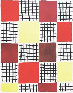 Sonia Delaunay, Plate No. 7, from Compositions, Colors, Ideas, 1930 (after)